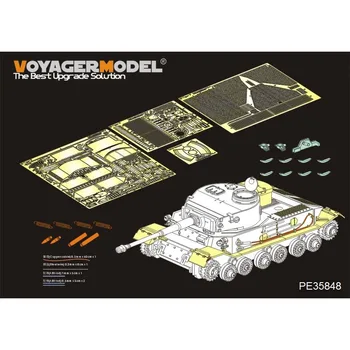 Voyager Modelis PE35848 1/35 antrojo pasaulinio KARO vokiečių Panzerkampfwagen VI (P) Nr. 003 Ver 2.0 (Dragon 6210/6352/6797/6869)