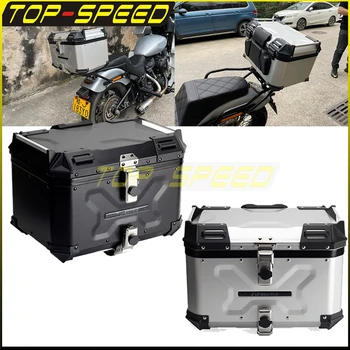 Motociklo Aliuminio Bagažo Dėžės Tailpiece Viršuje Atveju Langelį W/Tvirtinimo Sistema Harley Softail Street Bob 114 Standartinių 2018-2023