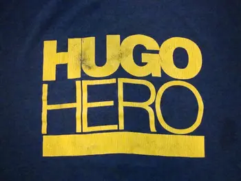 Derliaus Hugo Herojus Belton Plonas Pradžioje 90-ųjų Marškinėliai M