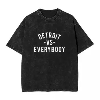 Eminem T-Shirt Vasaros Detroit VS Kiekvienas Derlius, T Marškiniai Medvilnė Naujovė Tee Marškinėliai Porą Dizaino Drabužiai Didelis Dydis