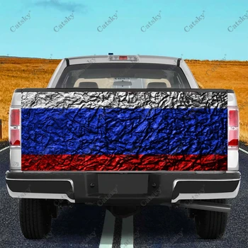 Rusijos vėliava, Automobilių lipdukai, sunkvežimių galiniai apdaila, dažymas, automobilio keitimo lipdukai, automobilių reikmenys, galiniai lipdukai