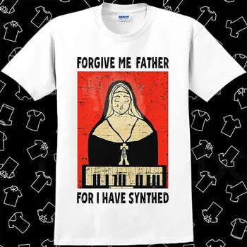 Atleisk Man, Tėve, nes Turiu Synthed Vienuolė Sintezatorius Marškinėliai