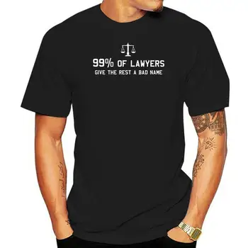 Advokatas 99% Teisininkų Suteikti Poilsio Blogas Pavadinimas T-Shirt Vyras Megzti Humoro T-Shirt Saulės Vyrų Medvilnės Įrengtas Pop Top Tee