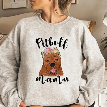Pitbull hoodies moterų 2023 anime gotikos Žiemos Gobtuvu Marškinėliai moteriška harajuku tracksuit