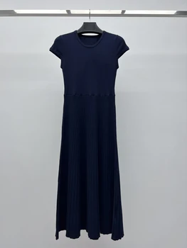 Suknelė apvalios Apykaklės Dizainas Madingas, Elegantiškas Slim Fit Atsitiktinis Visi Atitikimo 2023 vasaros moterų karšto naujas