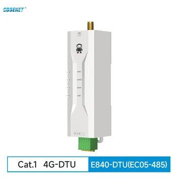 4G Cat1 RS485 Skaidrus Perdavimo MQTT Modbus TCP į RTU CDSENT mažo Dydžio, Modemo E840-DTU(EC05-485)E 2-Way Lizdas Saitą