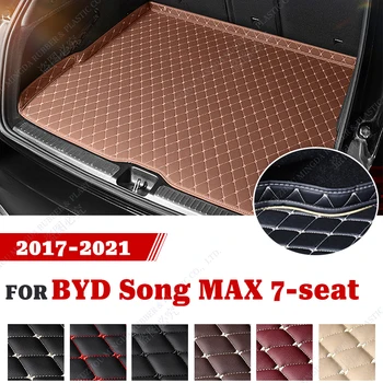 Automobilio bagažo skyriaus Kilimėlis BYD Daina MAX 7-Seat 2017 2018 2019 2020 2021 Custom Automobilių Aksesuarai, Auto Vidaus Apdaila