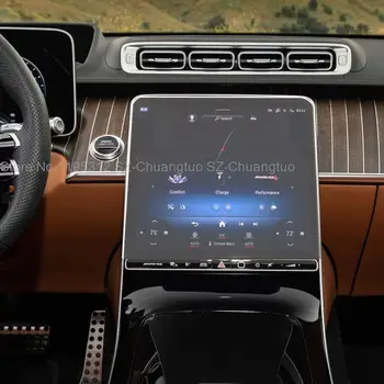 Grūdintas Stiklas Screen Protector filmas Mercedes-Benz s63/Mercedes Benz amg 2024 GPS Navigacijos Centro Touch priedai