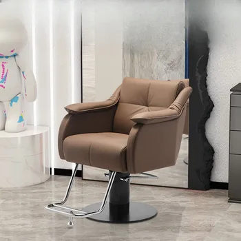 Recliner Barber Kėdės Šukuosenų Metalo Profesinės Išmatose Tuštybės Grožio Barber Kėdės Veido Silla De Makarov Salonas Įranga