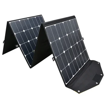 Sulankstomas saulės skydelis 200W 60W 18V Nešiojamas, Sulankstomas Saulės energijos įkroviklis skirtas įkrauti išmaniuosius telefonus, nešiojamieji vandeniui sunpower