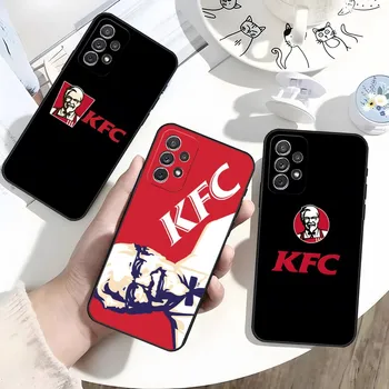K-KFC Kepta Vištiena Maisto Telefono dėklas Samsung Galaxy A13 A02 A52 A22 A53 A73 A71 A54 A34 Galinį Dangtelį