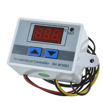 Skaitmeninis Temperatūros Reguliatorius Termostatas Thermoregulator inkubatorius Relay LED 10A Šildymo Aušinimo STC-1000 STC-3000 12V 24V 220V