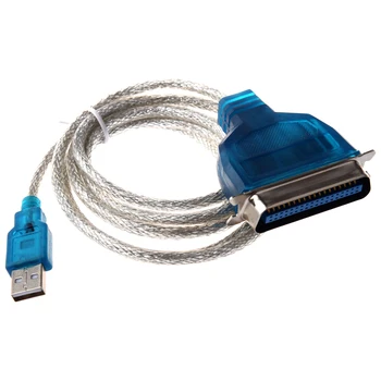 USB Lygiagrečiai IEEE 1284 Spausdintuvo Adapteris Kabelis PC (Prijungti jūsų senas lygiagrečiai spausdintuvo USB prievadą)