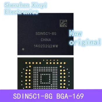 Visiškai naujas ir originalus 5C1-8G SDIN5C1-8G SDIN5C1 Atminties EMMSP 8GB flash chip BGA