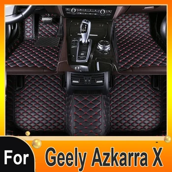 Automobilio Grindų Kilimėliai Geely Azkarra X 2022 Custom Auto Pėdų Pagalvėlės Automobilių Kilimų Padengti Interjero Priedai