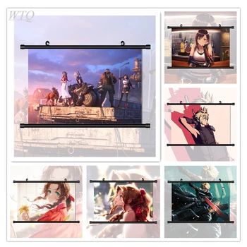 Final Fantasy VII Anime, Manga HD Spausdinti Sienos Plakatas Anime, Plakatai, Drobė, Tapyba Sienų Dekoras Sienos paveiksl Kambaryje Namų Dekoro