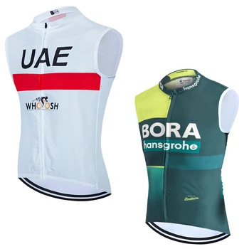 Naujas 2024 jungtiniai arabų emyratai Dviračių Vest Vyrai Kelių Dviračių T-shirt Ropa Ciclismo Pro Komandos Jojimo Rankovių Dviračių Maillot Jersey
