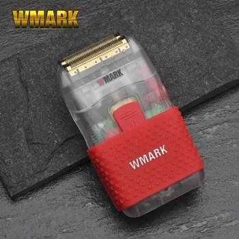 WMARK NG-987T Kirpykla Skustuvas Shaper Elektrinį skustuvą, Barzda USB Įkraunama Elektrinis Skustuvas Naftos Galvos Skutimosi Mašiną Stumti Balta