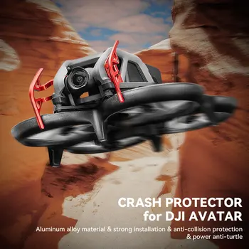 Anti-susidūrimo apsaugos juosta tinka DJI Avata drone apsaugos reikmenys skrydžio fiuzeliažo anti-susidūrimo apsaugos juostoje