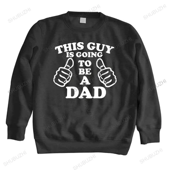 Naujas Tėtis hoodie - Šis Vaikinas Bus Tėtis - Pirmosios Tėvo Dienos megztiniai - vyriški hoody - Unisex Medvilnės hoodie - Item