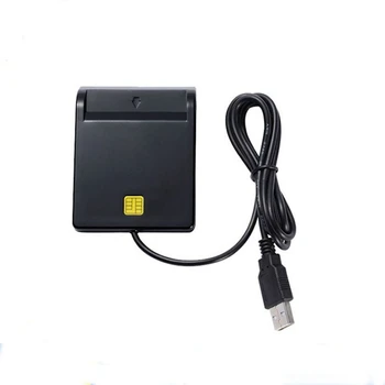 USB Smart Card Reader Banko Kortele IC/ID EMV Kortelių Skaitytuvas Aukštos Kokybės Už 